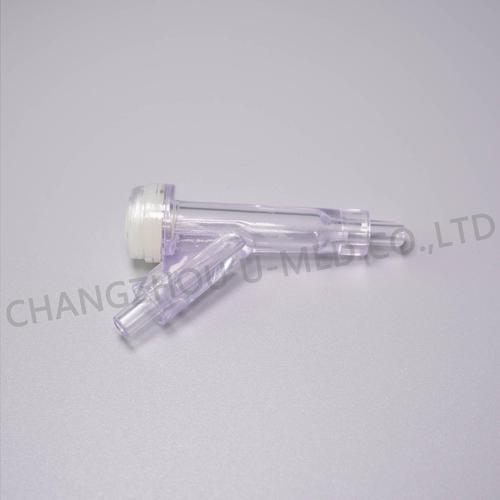 厂家直供 医疗器械配件三叉内外插有针注射件加药三通抗酒精52037